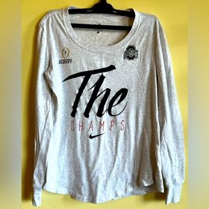 The Champs Ohio State Nike champions long sleeved shirt, size L